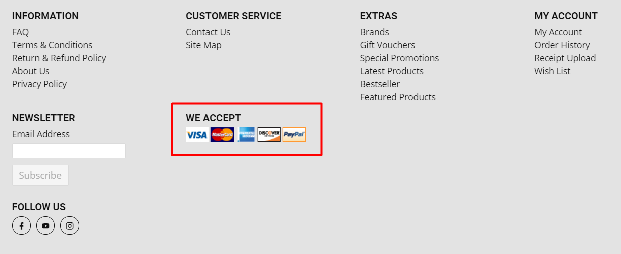 1239x508 How To Change Payment Icons