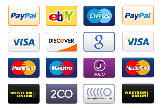 650x442 Free Professionally Designed Credit Cards Payment Method