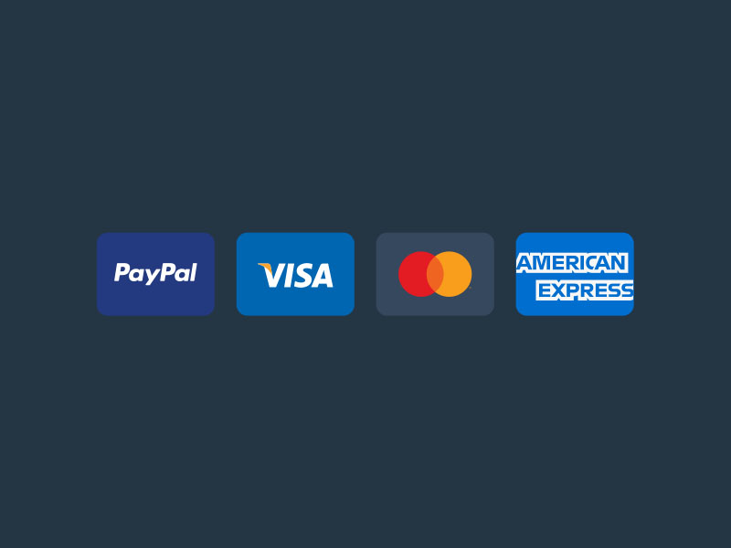 800x600 Payment Icons