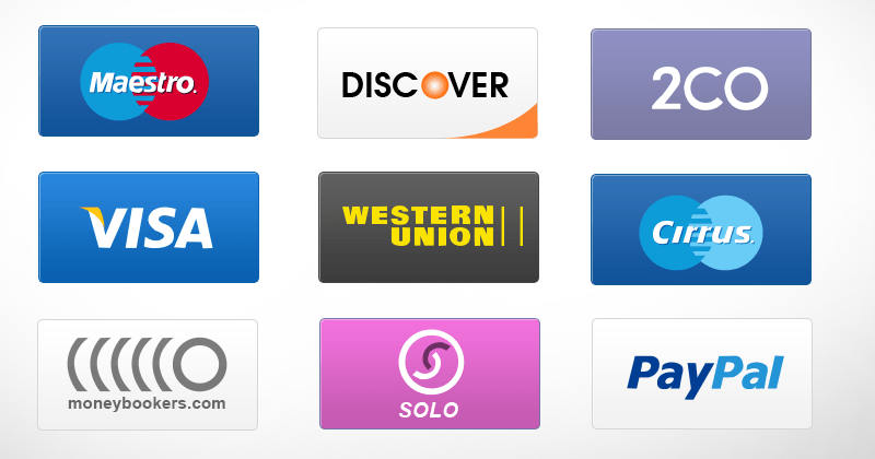 800x420 Free Credit Card And Payment Methods Icons Set For Your