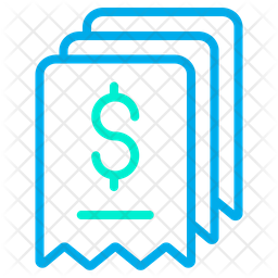 256x256 Payroll Icon Of Colored Outline Style