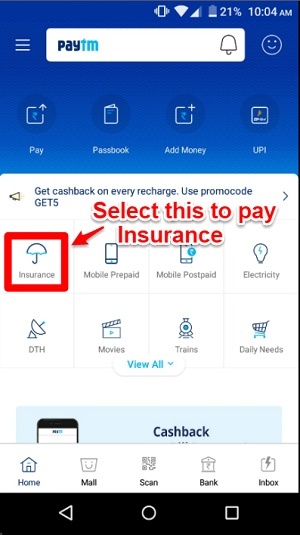 300x535 How To Pay Lic Premium On Paytm