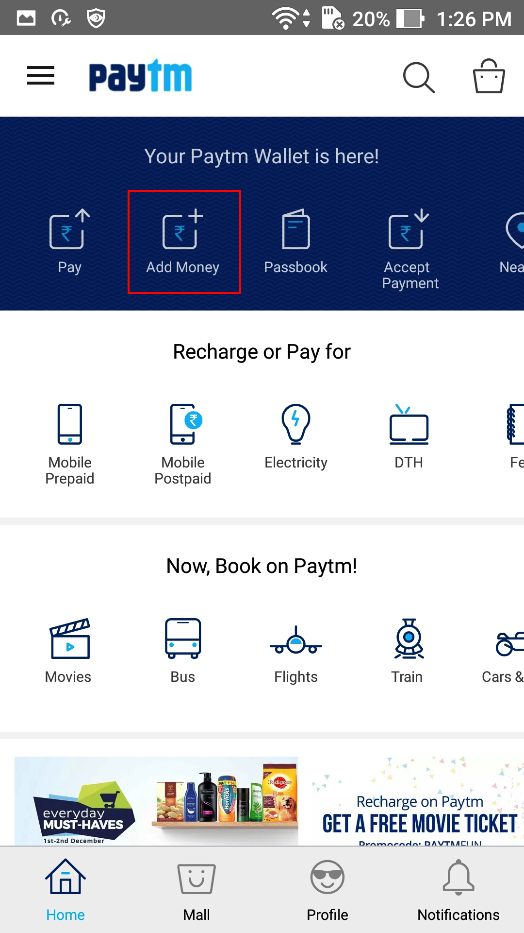 1080x1920 Welcome To A Cashless India With Paytm