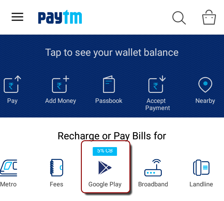 720x645 How To Make A Google Play Store Payment With Paytm