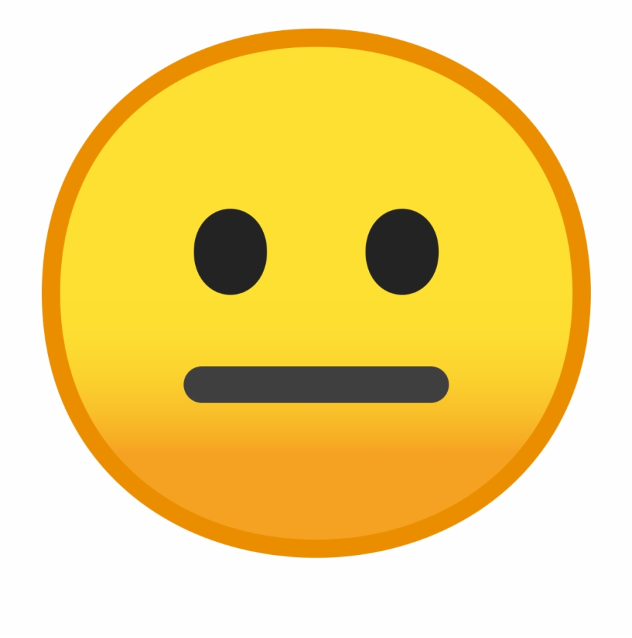 920x929 Neutral Face Icon