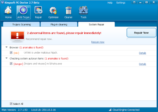 512x365 Kingsoft Pc Doctor Review New Anti Malware Software