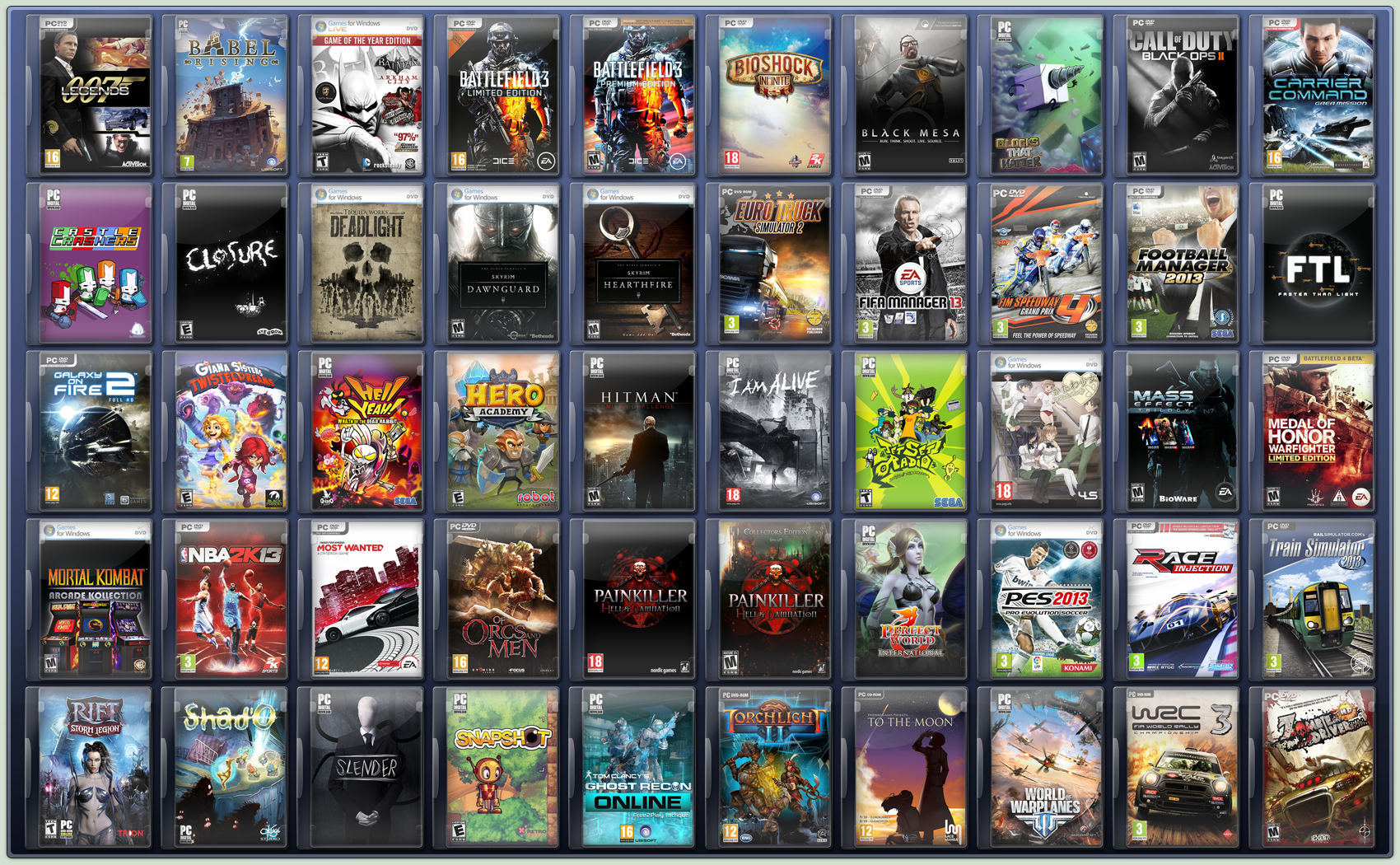 1700x1050 Pc Game Icons Images