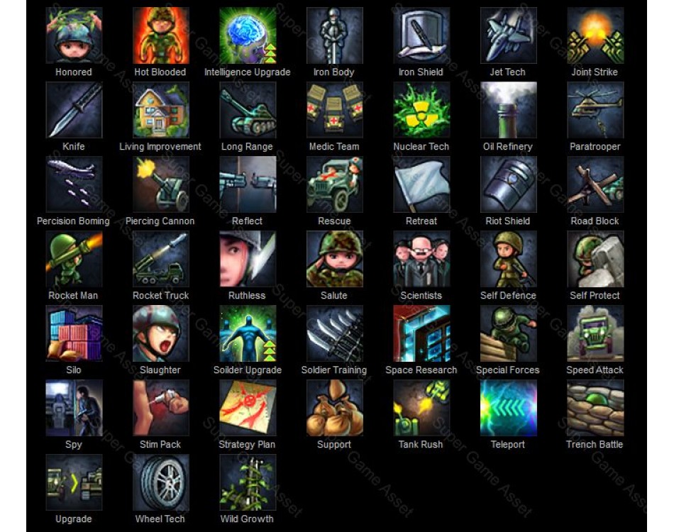 950x750 Strategy War Game Actions