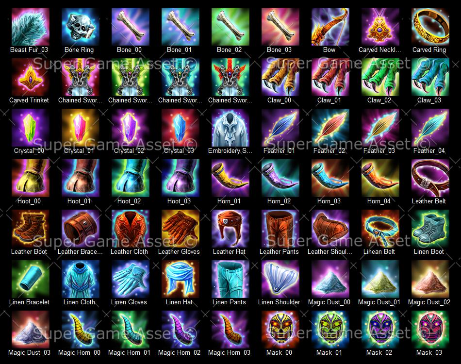 950x750 Epic Rpg Item Icons