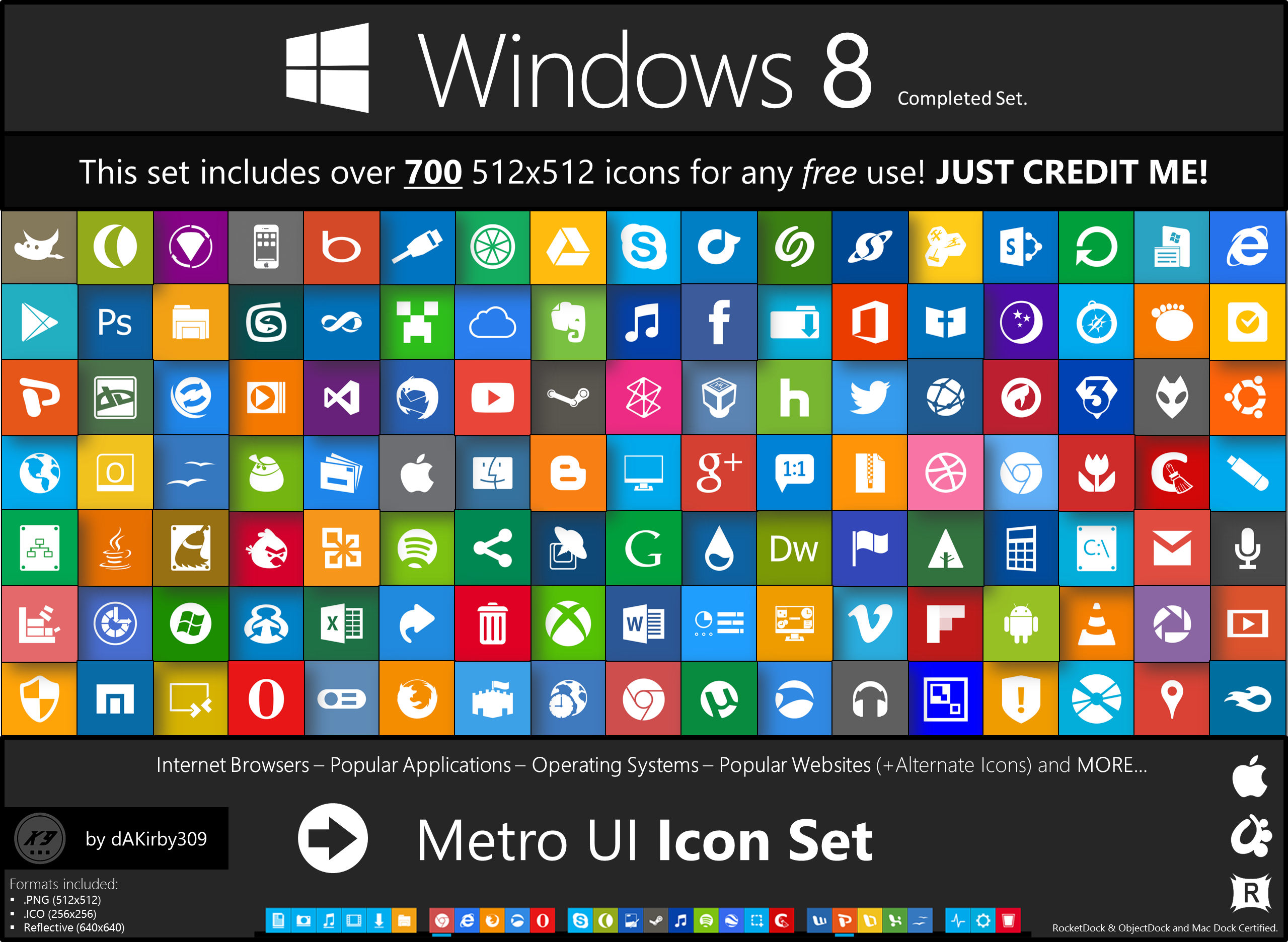 2559x1872 Metro Ui Icon Set
