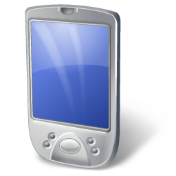 256x256 Pda White Icon Vista Hardware Devices Iconset Icons Land