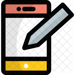 256x256 Pda Icon Of Colored Outline Style