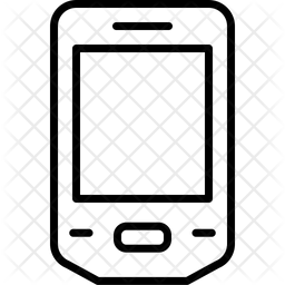 256x256 Pda Icon Of Line Style