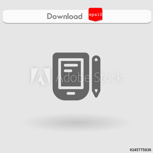 500x500 Pda Vector Icon