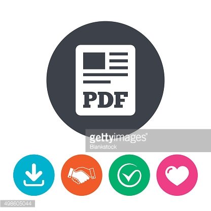 416x416 Pdf Document Download Pdf Button Premium Clipart