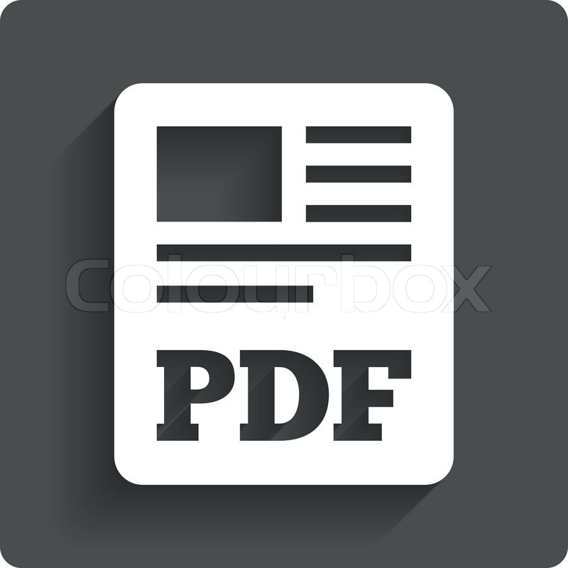800x800 Pdf Document Icon Download Pdf Stock Vector Colourbox