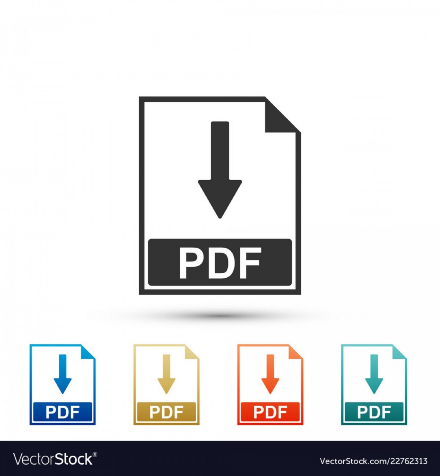 1440x1555 Pdf Document Icon Download Pdf Button Sign Vector Soidergi