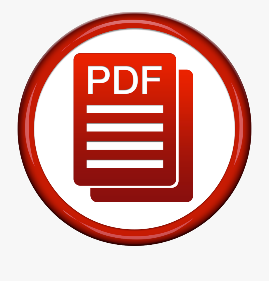 920x960 Red Circle With Pdf Icon Png