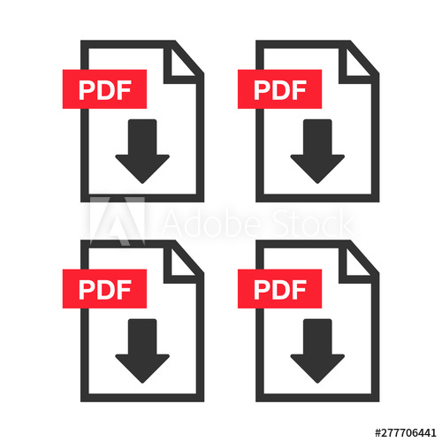 500x500 Pdf Document Icon Set Icons Pdf Download Icon