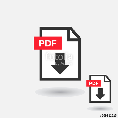 500x500 Pdf Document Icon Set Icons Pdf Download Icon Stock