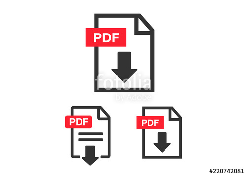 500x357 Pdf Download Icon Download Icon Document Text, Symbol Web