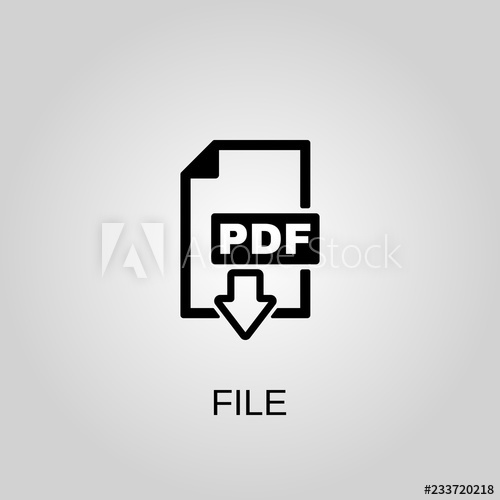 Pdf Icon Pdf Symbol Flat Design Stock 500x500 Pdf Icon Pdf Symbol Flat Design Stock
