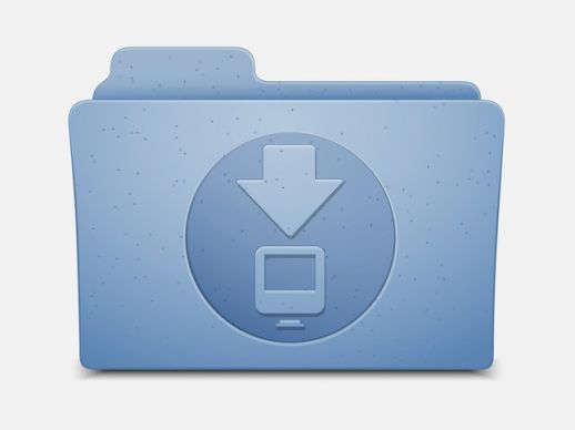 518x388 Download Folder Icon Vector