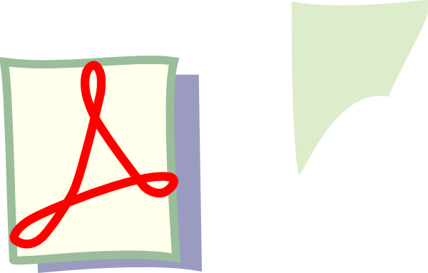 600x383 Download Pdf Icon Stylized Clipart