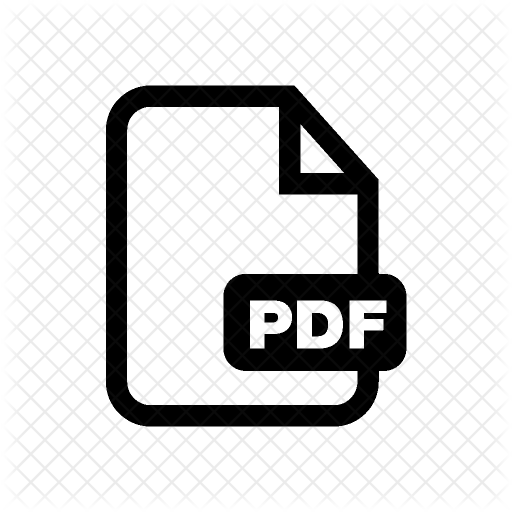 512x512 Pdf Icon Of Glyph Style