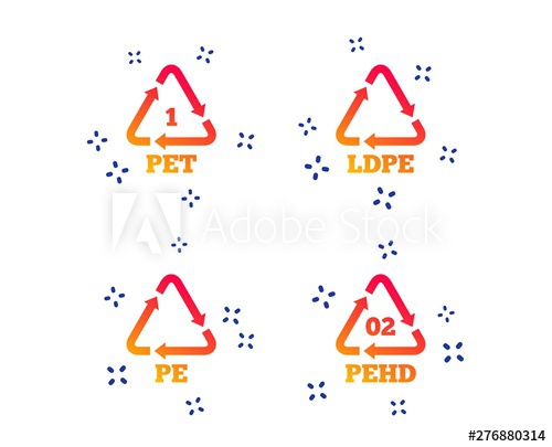 500x405 Pet, Ld Pe And Hd Pe Icons High Density Polyethylene