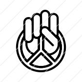 168x168 Peace Icon