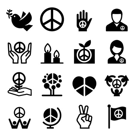 450x450 Peace Icon Royalty Free Vector Graphics