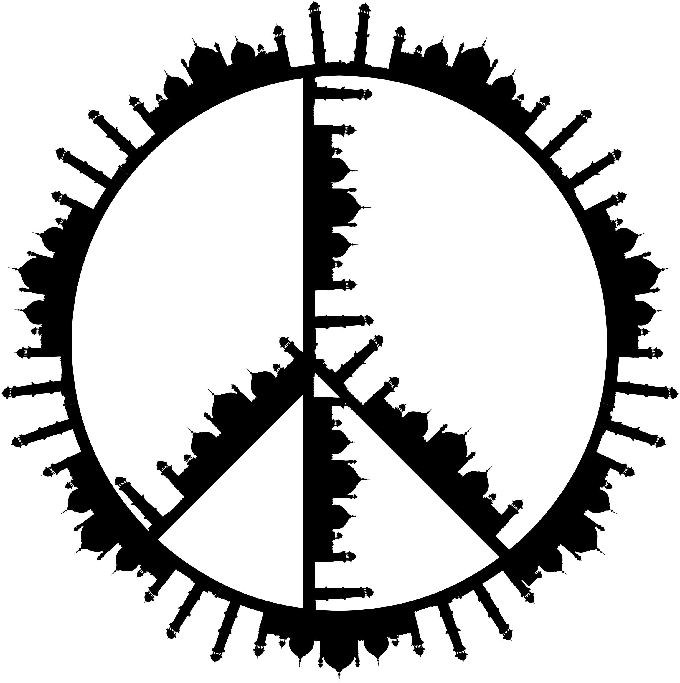 Mosque Peace Sign Icons Png 2308x2320 Mosque Peace Sign Icons Png