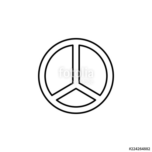 Peace Sign Icon Element Of Peace Icon For Mobile Concept And Web 500x500 Peace Sign Icon Element Of Peace Icon For Mobile Concept And Web