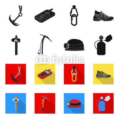 400x400 Vector Illustration Of Alpinism And Peak Icon Collection