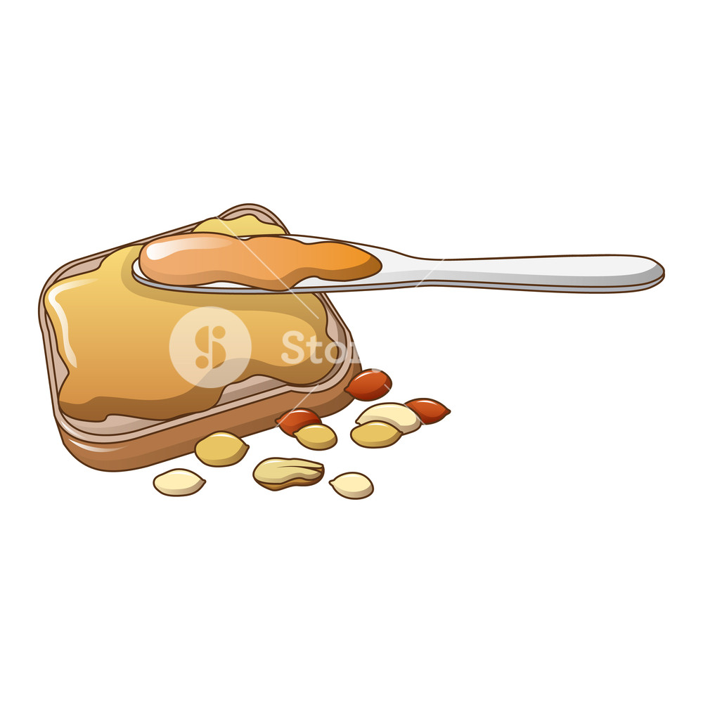 1000x1000 Peanut Butter Icon Cartoon Of Peanut Butter Vector Icon For Web
