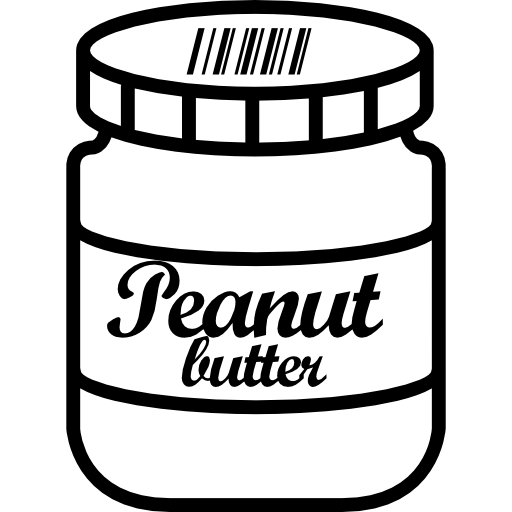 512x512 Peanut Butter Jar Icons Free Download