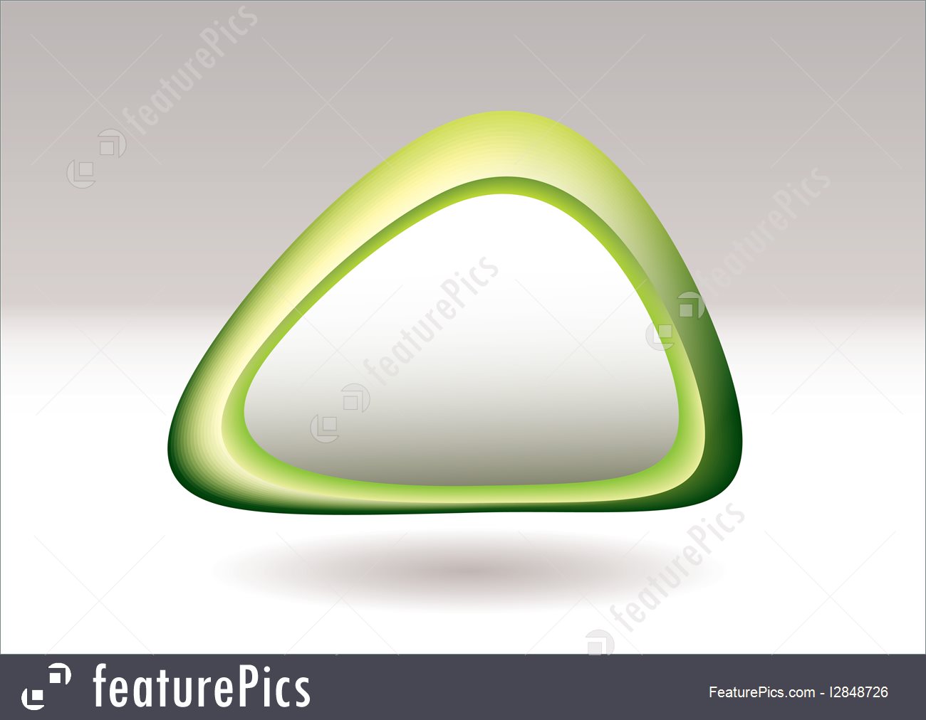 1300x1012 Abstract Forms Triangle Pebble Green