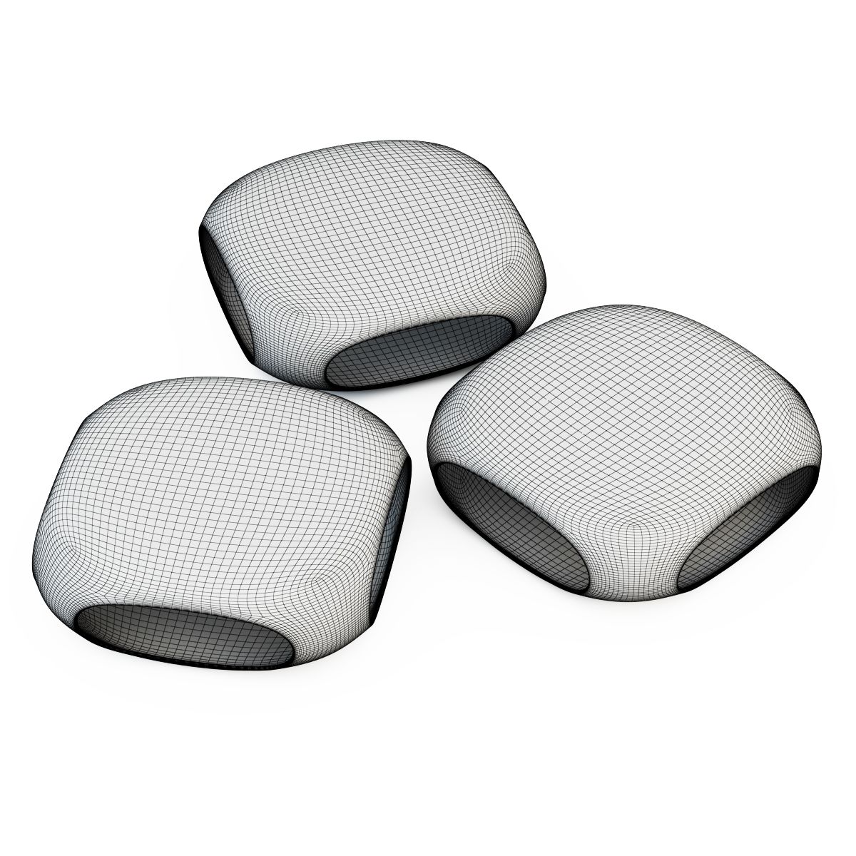 1200x1200 Coffee Table Pebble Bonaldo