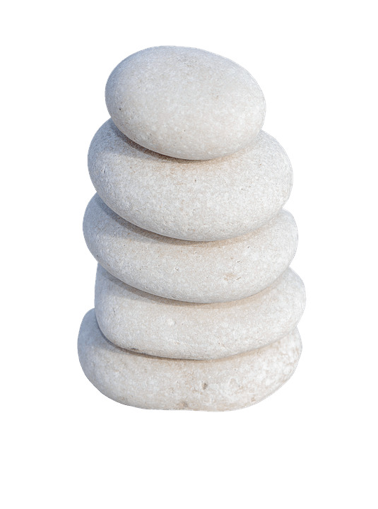 535x720 White Pebbles Icons Png