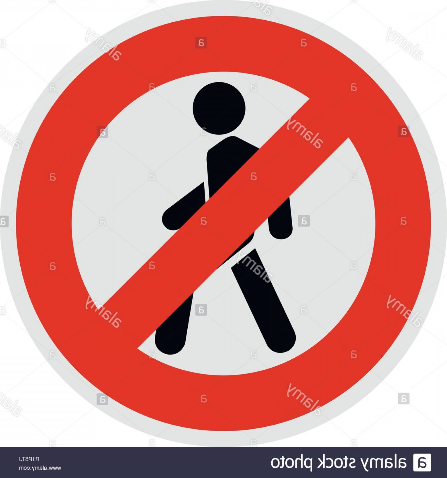 1560x1668 No Pedestrian Icon Flat Illustration Of No Pedestrian Vector Icon