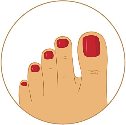 425x424 Relaxation Spa Pedicure Cartoon Icon Vinyl Sticker