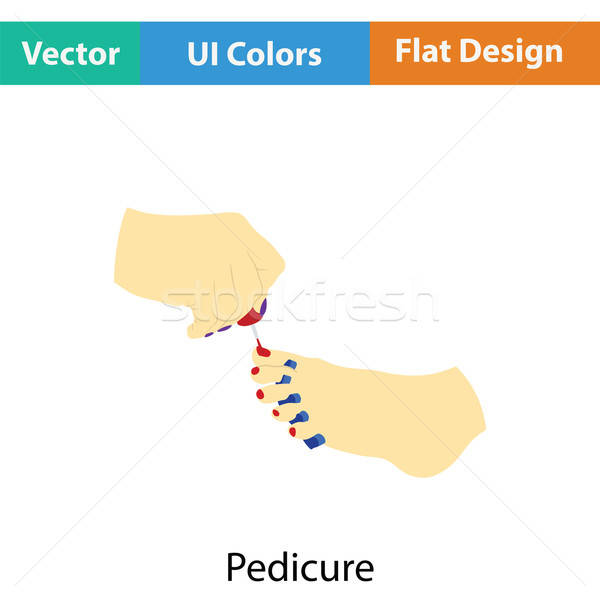 600x600 Pedicure Icon Vector Illustration Pavel Konovalov