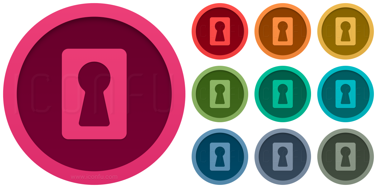 1200x600 Keyhole Icon