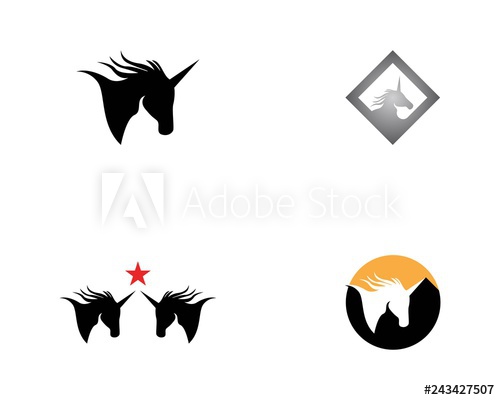 500x400 Fototapeta Pegasus Icon Vector Illustration