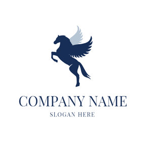 284x284 Free Pegasus Logo Designs Designevo Logo Maker