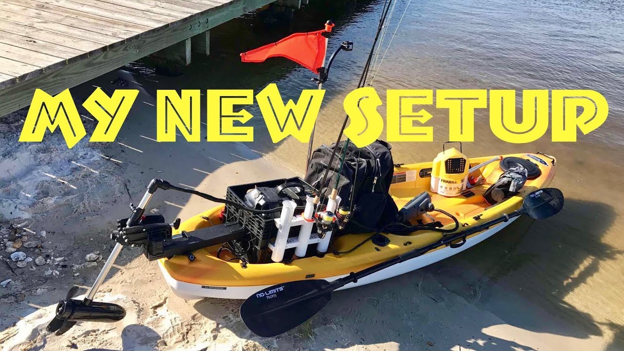 1280x720 To Mount A Trolling Motor On Kayak My Portable Setup