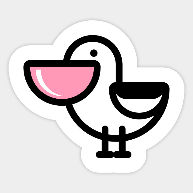 630x630 Cartoon Pelican Icon Emoticon