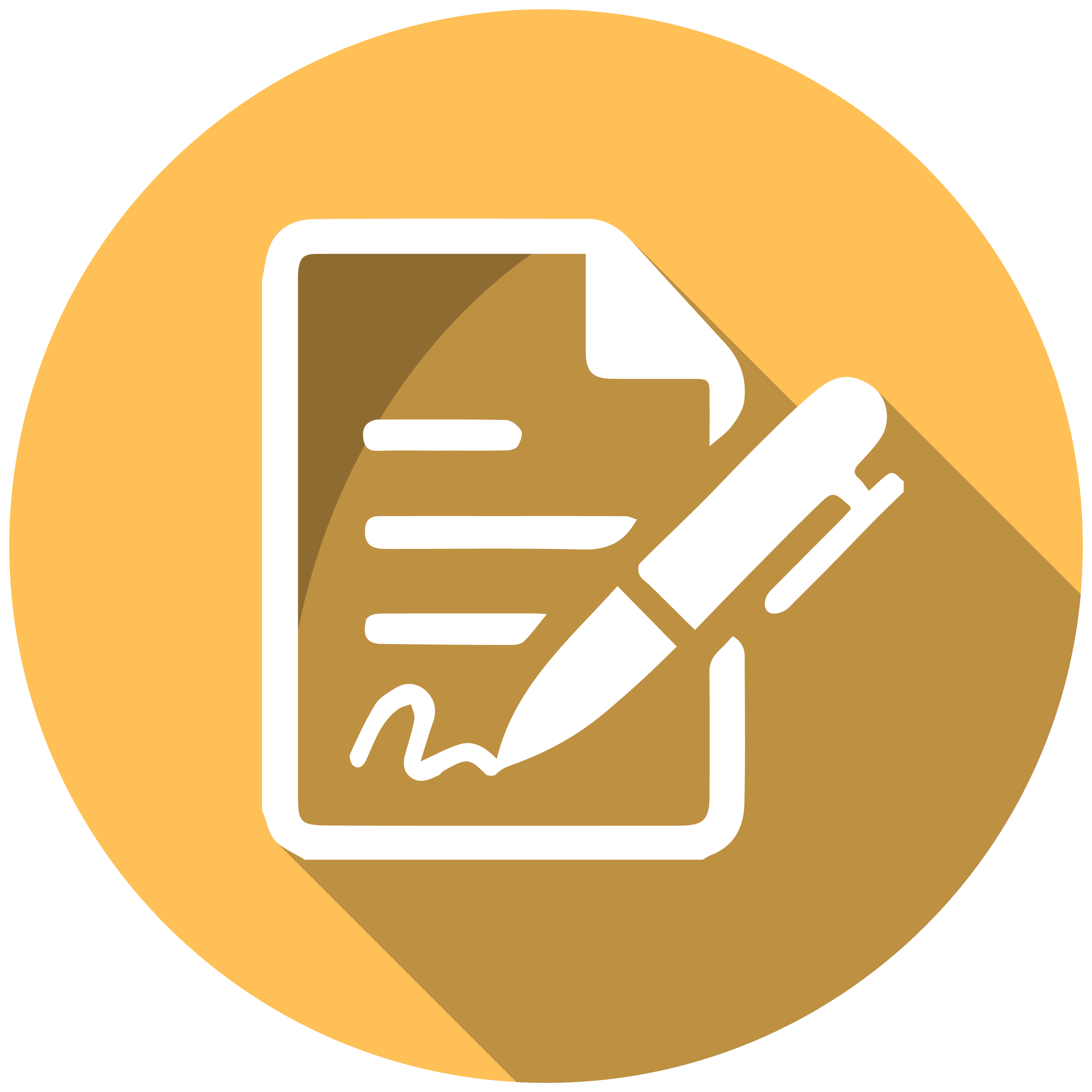 3333x3333 Contract Paper Icon Housing And Residential Life