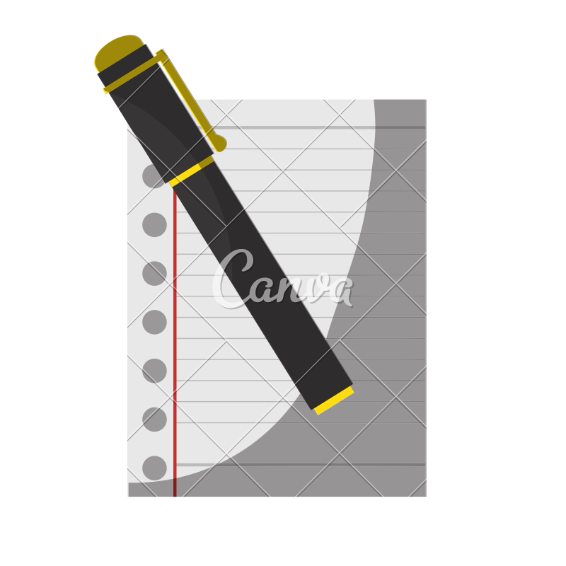 800x800 Pen And Paper Icon